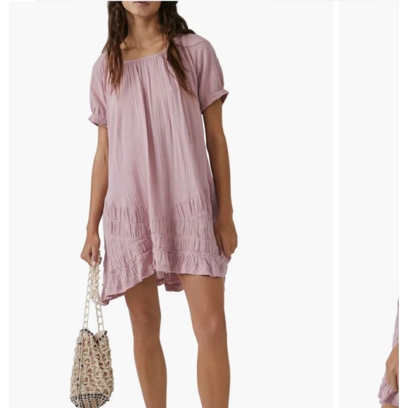🎊❤️HOST PICK🎊❤️FREE PEOPLE FREE-EST SO SCENIC CONVERTIBLE A LINE MINI DRESS, S - Picture 4 of 11